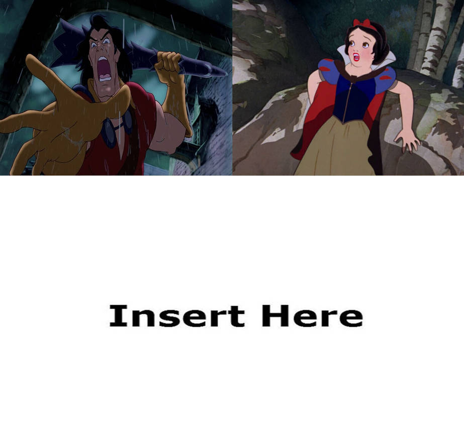 who will rescus snow white from gaston Blank Meme Template