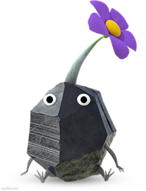 Rock Pikmin | image tagged in rock pikmin | made w/ Imgflip meme maker