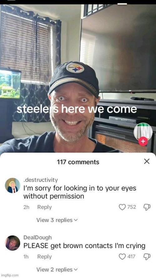 steelers running for the hills rn | made w/ Imgflip meme maker