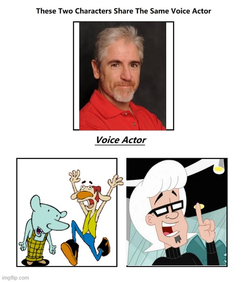 Carlos Alazraqui | image tagged in same voice actor,carlos alazraqui,phineas and ferb,catdog,nickelodeon,disney | made w/ Imgflip meme maker