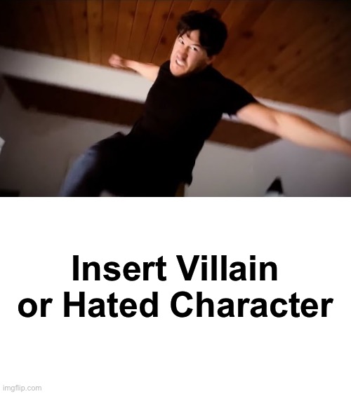 Markiplier punches Who Blank Meme Template