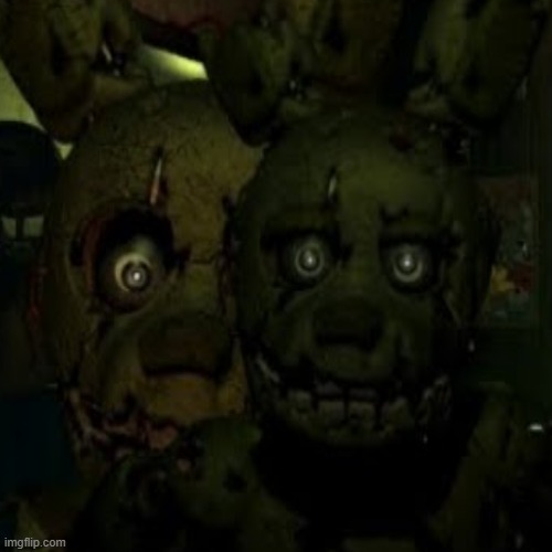 springtrap left virus Blank Meme Template