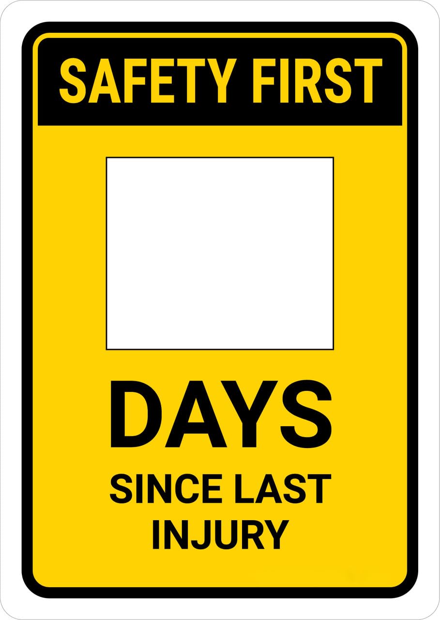 Days since last injury Blank Meme Template