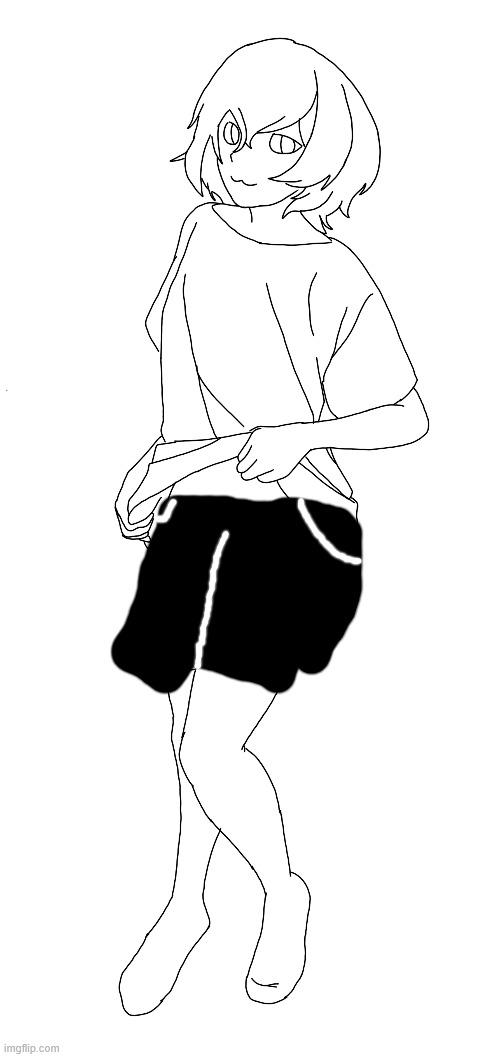 wip, probably going to color this in later | made w/ Imgflip meme maker