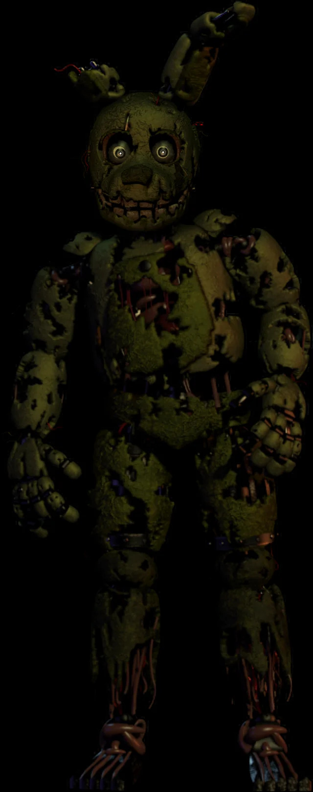 hot girl springtrap Blank Meme Template