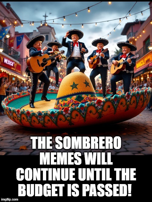 Sombrero memes will continue! | image tagged in fun facts with squidward | made w/ Imgflip meme maker