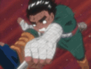 Rock Lee hidden Lotus Blank Meme Template