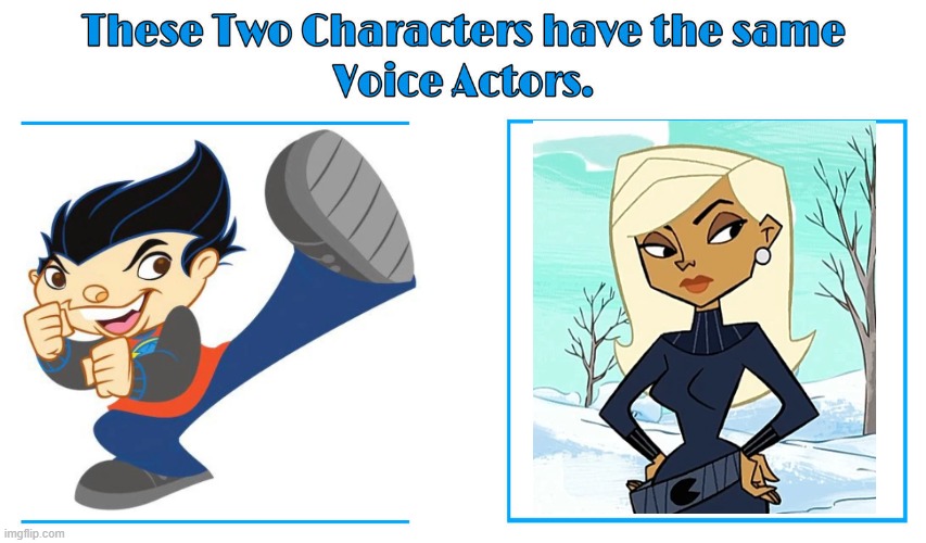 Kath Soucie 2 | image tagged in same voice actor,kath soucie,juniper lee,the replacements,cartoon network,disney | made w/ Imgflip meme maker