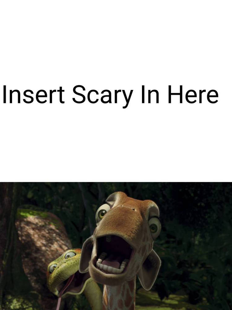 Who Scares At Bridget and Larry Blank Meme Template