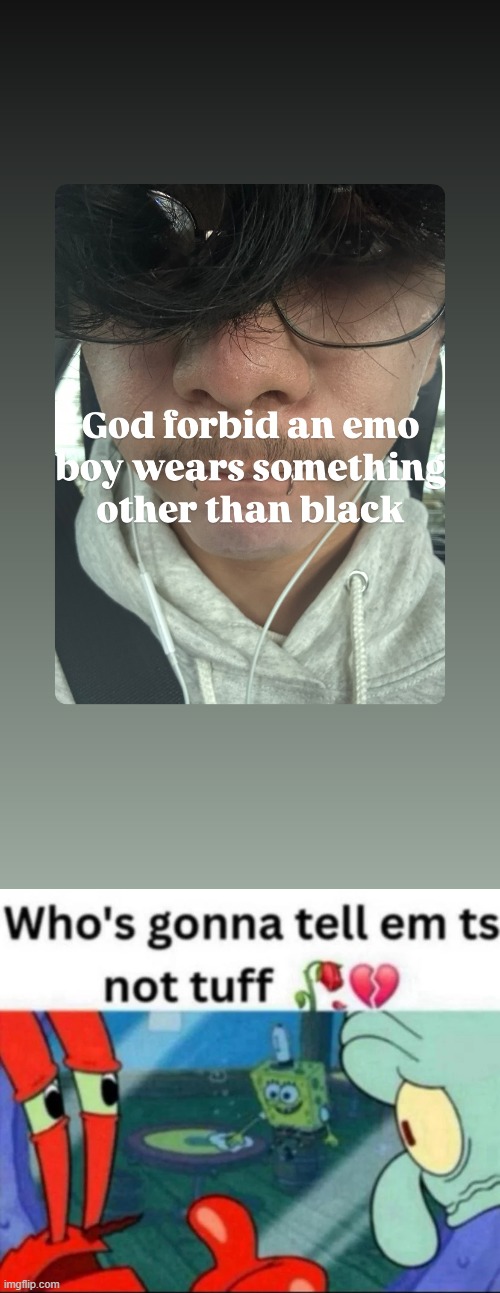 this guy i swear </3 | image tagged in ts not tuff | made w/ Imgflip meme maker