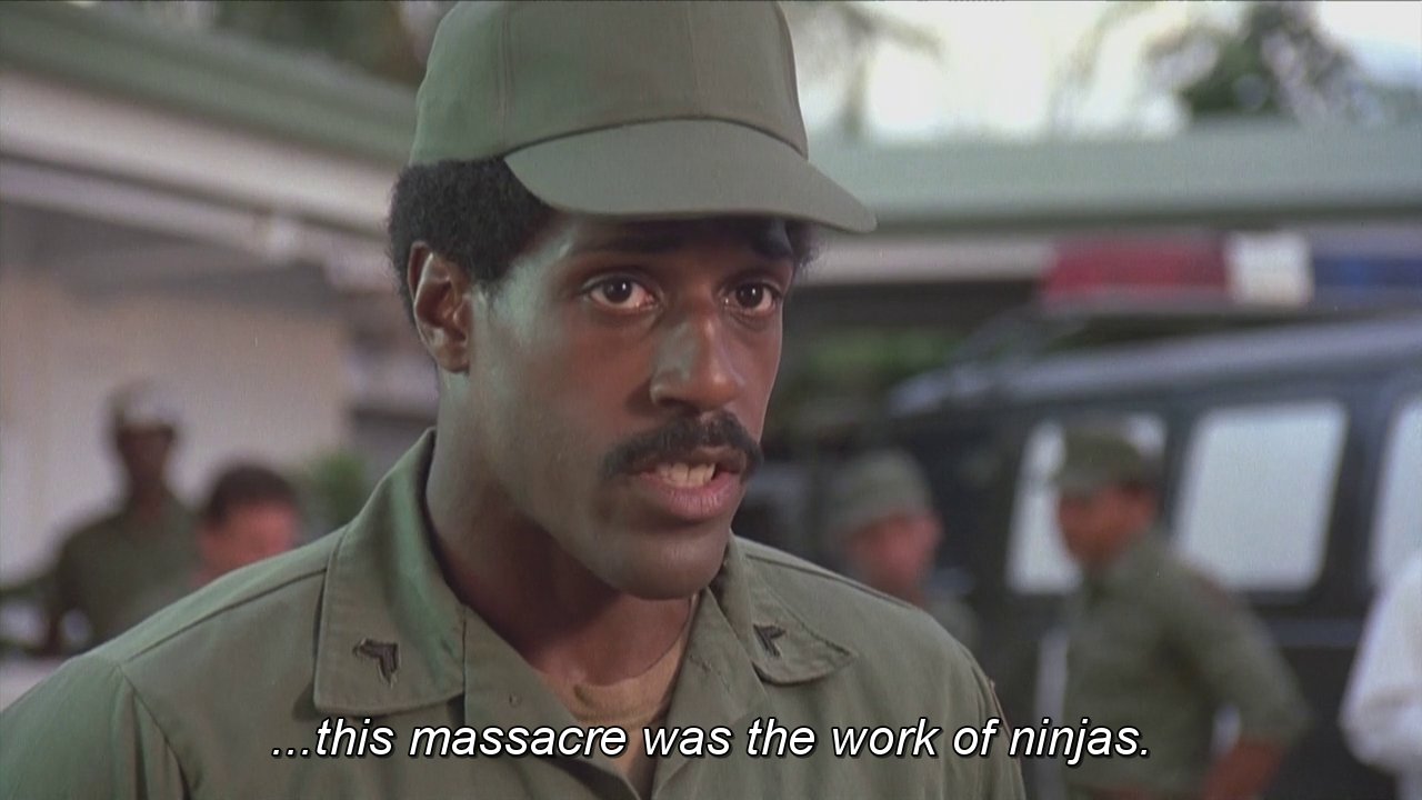 This massacre was the work of ninjas Blank Meme Template