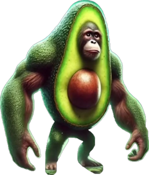 Abonono Schimpazinono Blank Meme Template