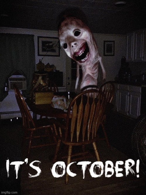 Look who's coming to dinner! | image tagged in vince vance,horror,macabre,october,holloween,scary memes | made w/ Imgflip meme maker