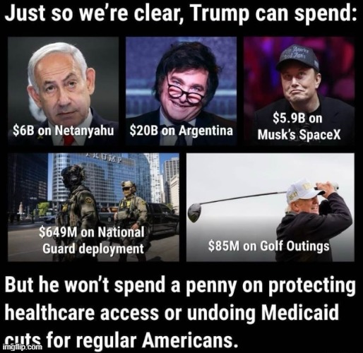 spending | image tagged in donald trump | made w/ Imgflip meme maker