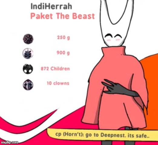 image tagged in indiherrah paket the beast | made w/ Imgflip meme maker