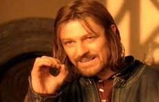 One does not simply Blank Meme Template