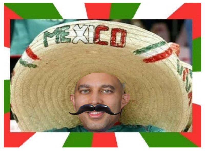 High Quality Hakeem Jeffries Sombrero Blank Meme Template