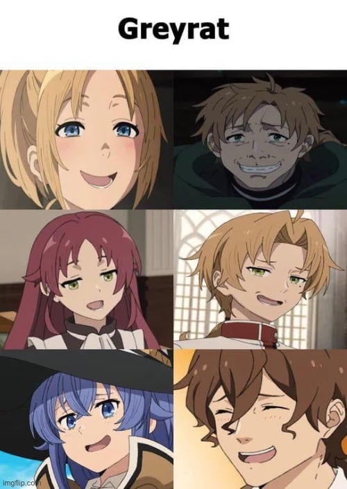 image tagged in mushoku tensei | made w/ Imgflip meme maker