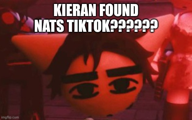 HE SEARCHED IT UP AS A JOKE | KIERAN FOUND NATS TIKTOK?????? | made w/ Imgflip meme maker