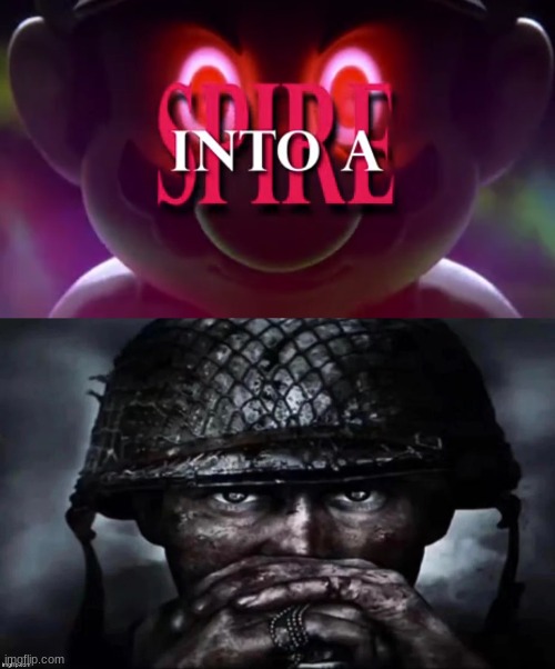 image tagged in thousand yard stare secondary image | made w/ Imgflip meme maker