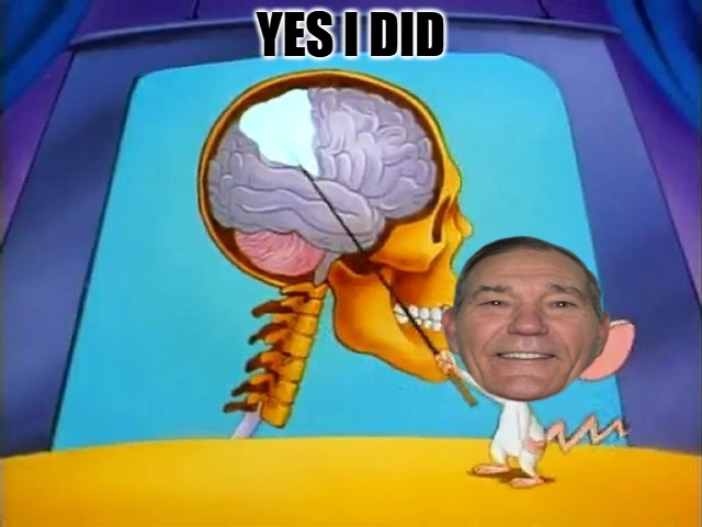 the brain | YES I DID | image tagged in the brain | made w/ Imgflip meme maker