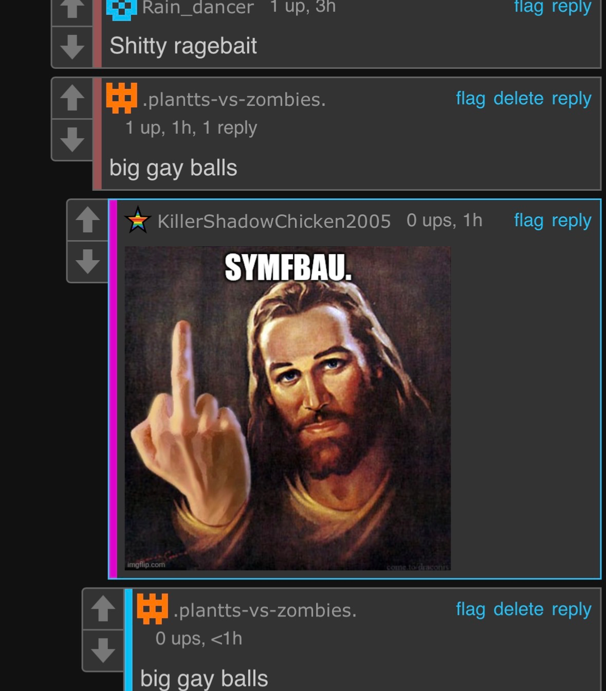 big gay balls Blank Meme Template