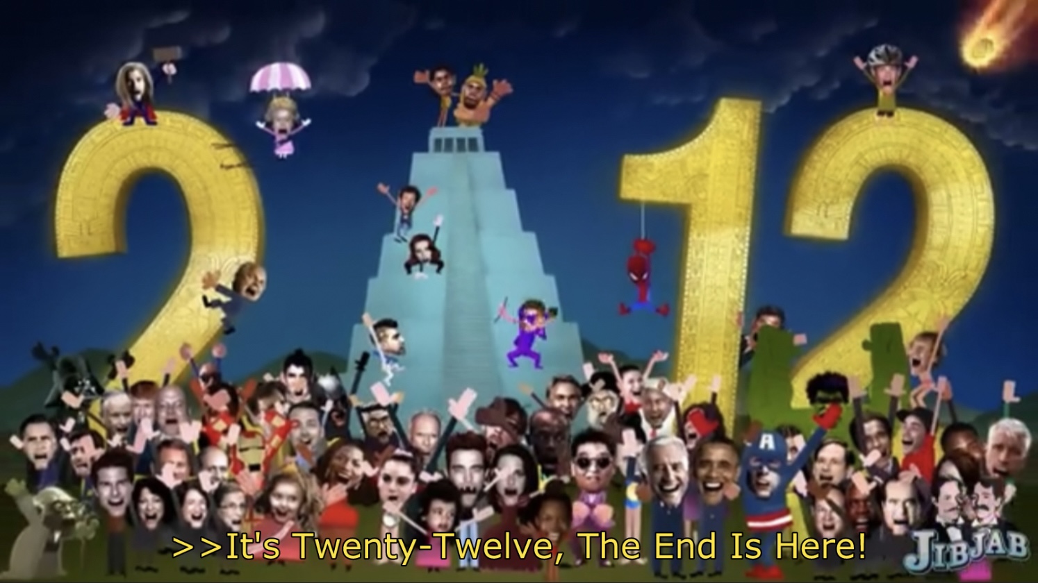 It's 2012 jib jab Blank Meme Template