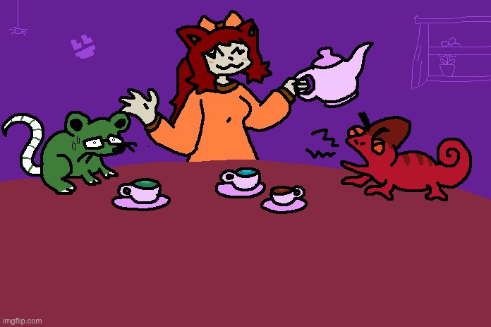 Tea party | made w/ Imgflip meme maker