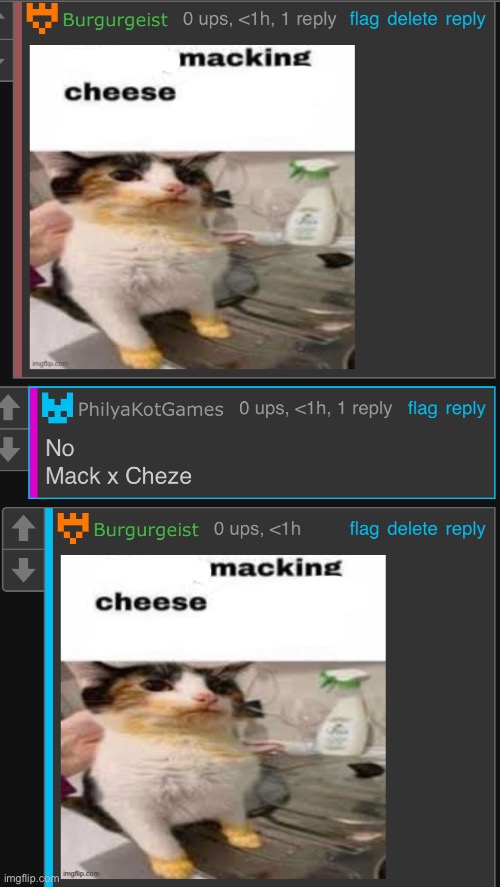 i ate the context along with the macking cheese | made w/ Imgflip meme maker