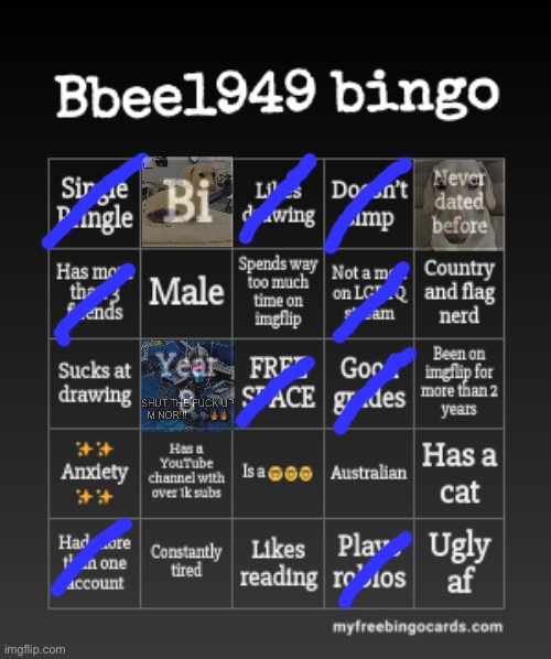 Bbee1949 bingo | image tagged in bbee1949 bingo | made w/ Imgflip meme maker