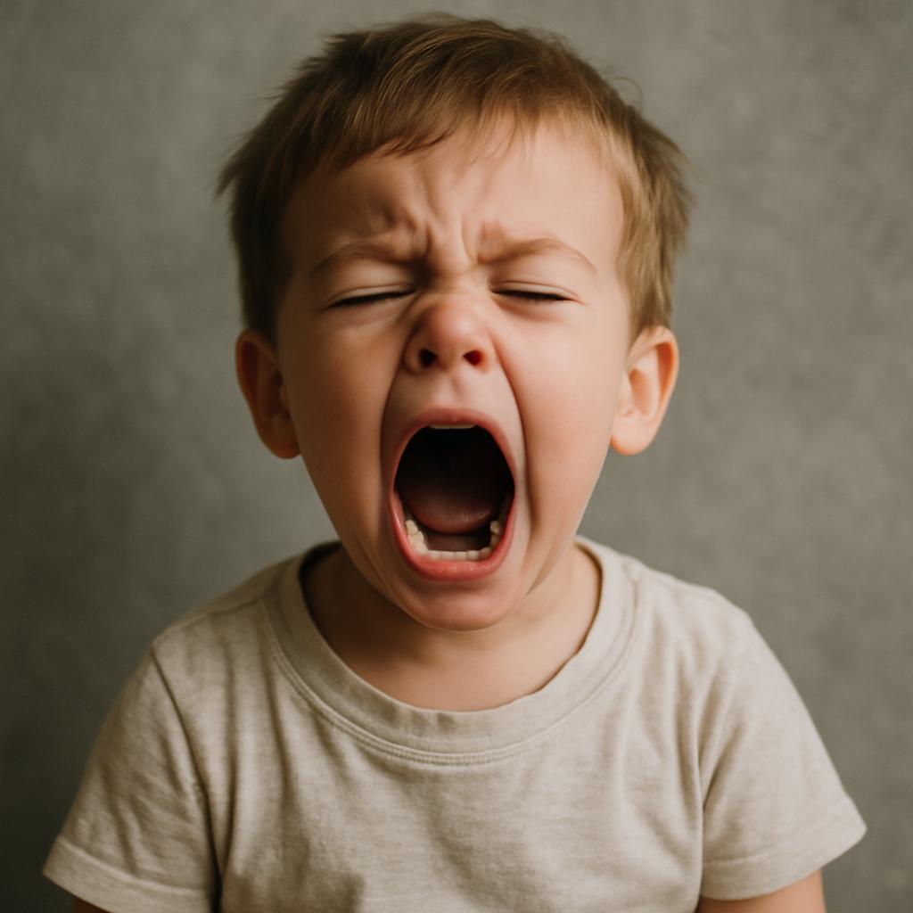 Kid was screaming Blank Meme Template