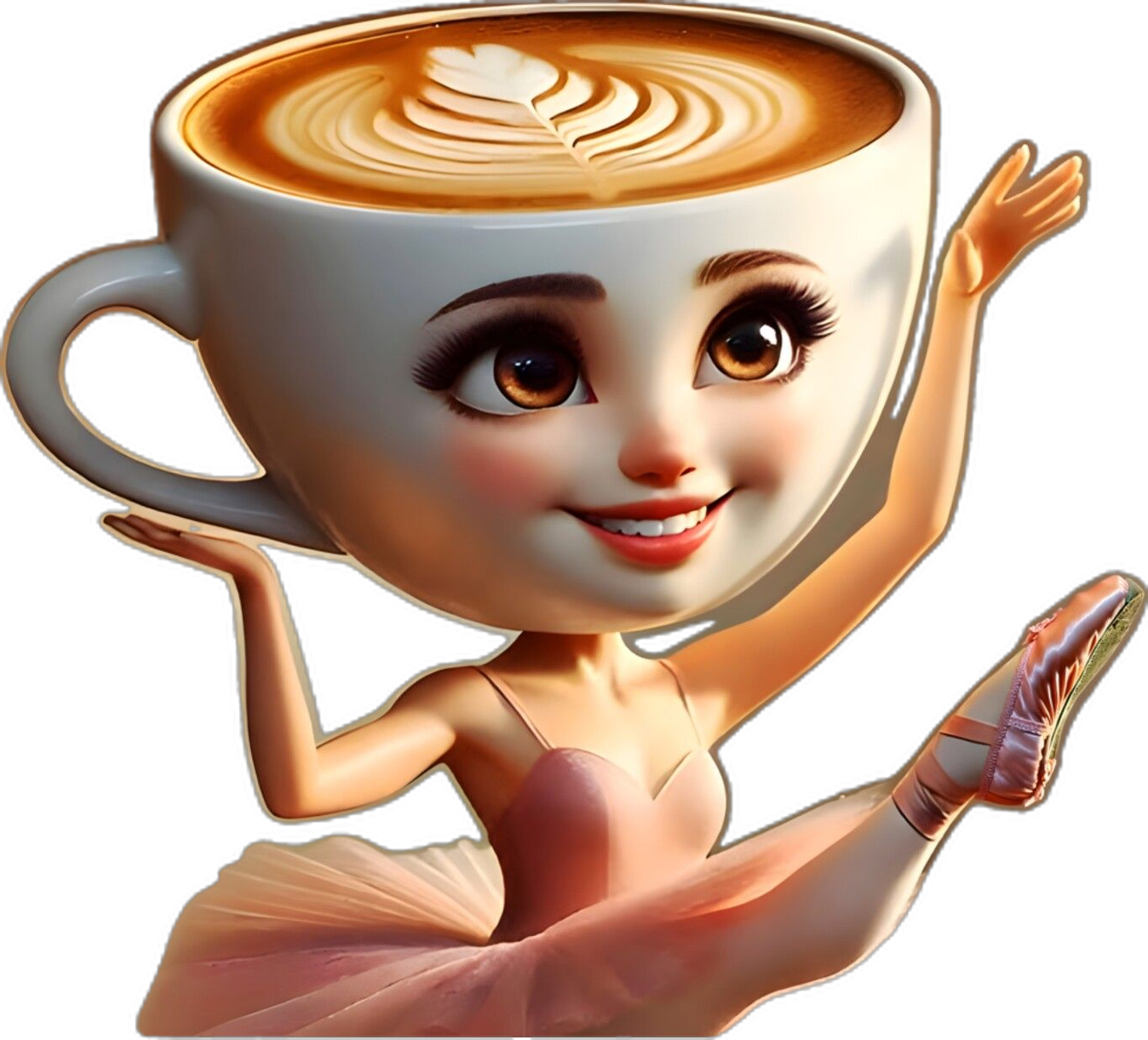 Ballerina Cappuccina Blank Meme Template