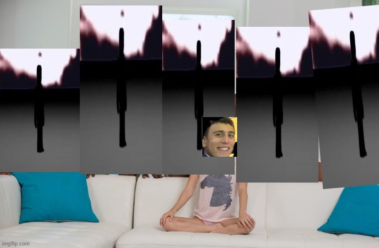 5 black guys and blonde | image tagged in 5 black guys and blonde | made w/ Imgflip meme maker