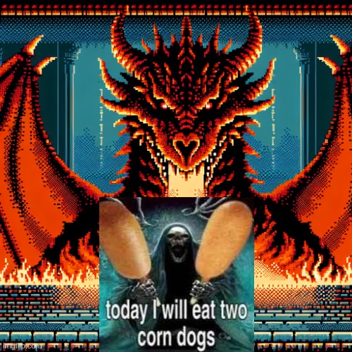 Knight Hero vs Big Bad Dragon | image tagged in knight hero vs big bad dragon | made w/ Imgflip meme maker