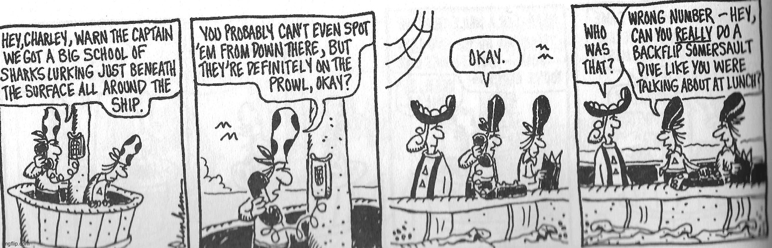 Classic Overboard | image tagged in comics | made w/ Imgflip meme maker