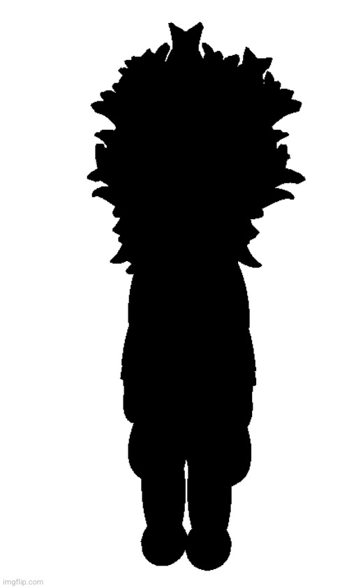 my new oc's silhouette is nuts | made w/ Imgflip meme maker
