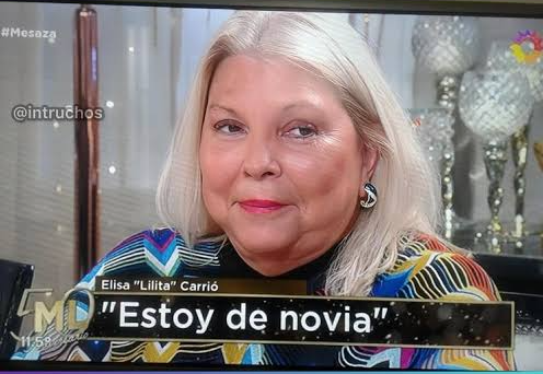 Lilita carrio estoy de novia Blank Meme Template