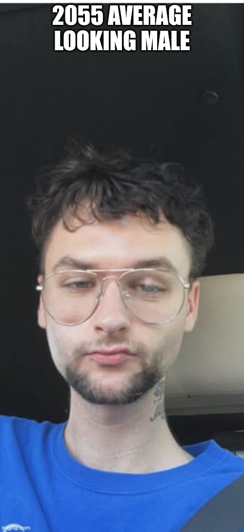 AI shows what Average American will look like | 2055 AVERAGE LOOKING MALE | image tagged in ai,funny animals | made w/ Imgflip meme maker