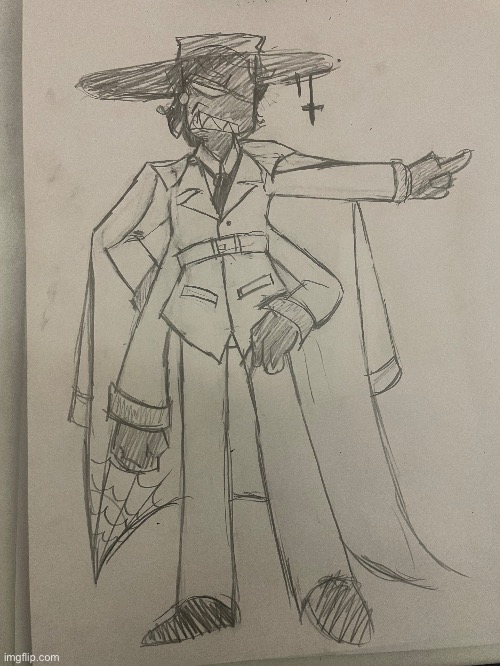 Here’s Giggles nemesis, Aleksandr Igor (He’s supposed to be a spider, I tried) | made w/ Imgflip meme maker