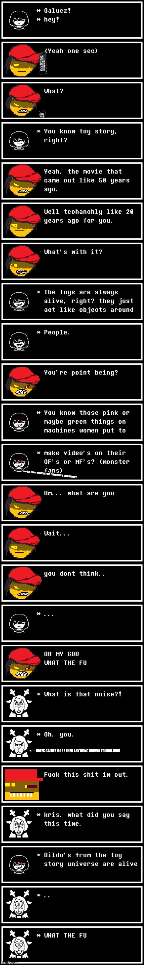 mmmh tasty susie (Dont worry, no pu-) | <— BIG FAN OF MONSTER FANS (LIZARD ONE'S, SPECIFICALLY); <— HATES GALUEZ MORE THEN ANYTHING KNOWN TO MAN-KIND | image tagged in memes,deltarune,onlyfans | made w/ Imgflip meme maker