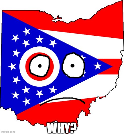ohio | WHY? | image tagged in ohio | made w/ Imgflip meme maker