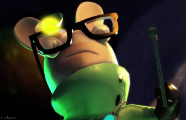 Rodney the Rabbid | image tagged in rodney the rabbid | made w/ Imgflip meme maker