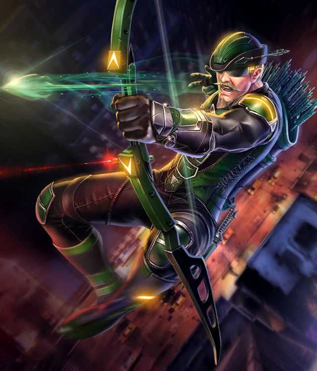 injusticeverse green arrow Blank Meme Template