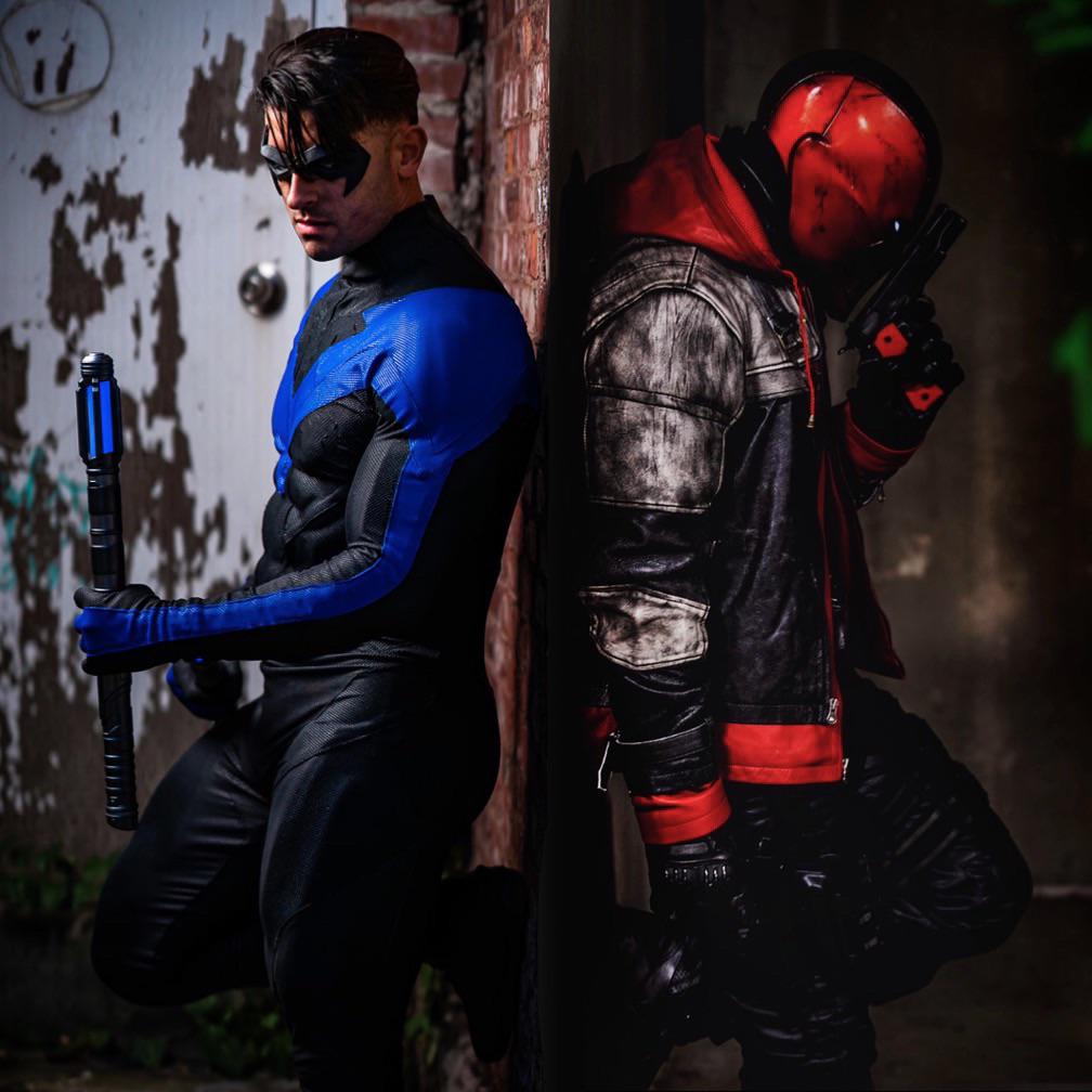 nightwing and red hood Blank Meme Template