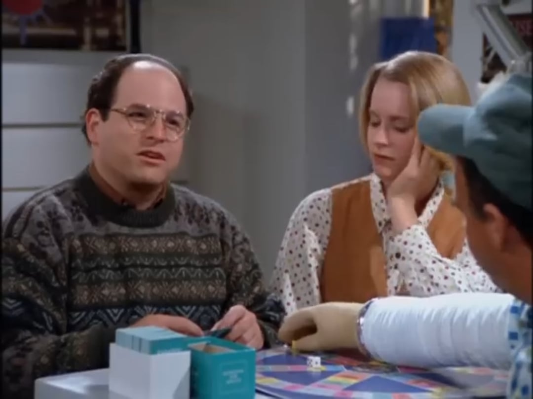 Seinfeld George Bubble Boy Blank Meme Template