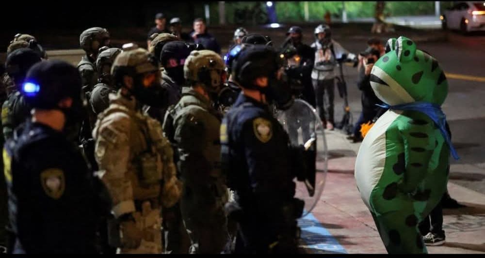 Antifa Frog Blank Meme Template