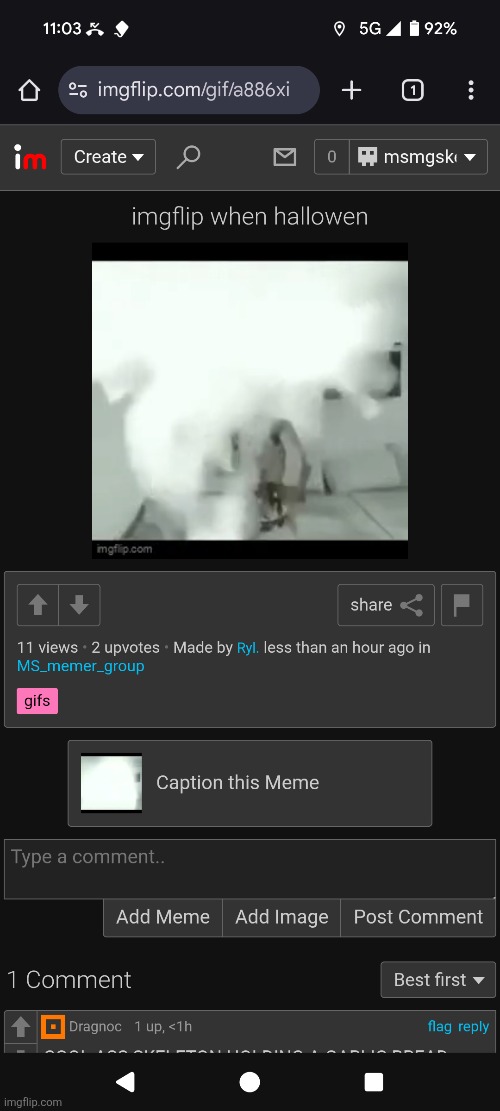 skeleton | made w/ Imgflip meme maker