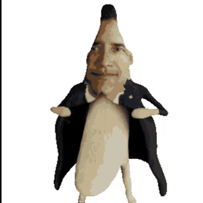 High Quality Barak banana Blank Meme Template