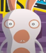 Blinded Rabbid Blank Meme Template