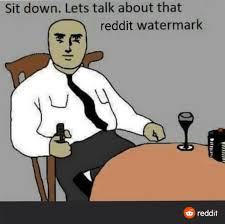 reddit watermark Blank Meme Template